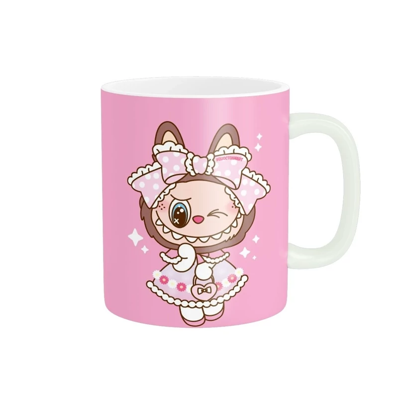 ماگ سرامیکی طرح عروسک لبوبو کیوت فانتزی کد74