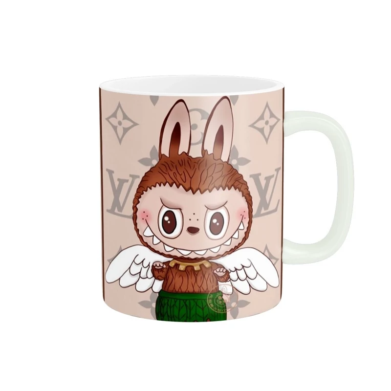 ماگ سرامیکی طرح عروسک لبوبو کیوت فانتزی کد51