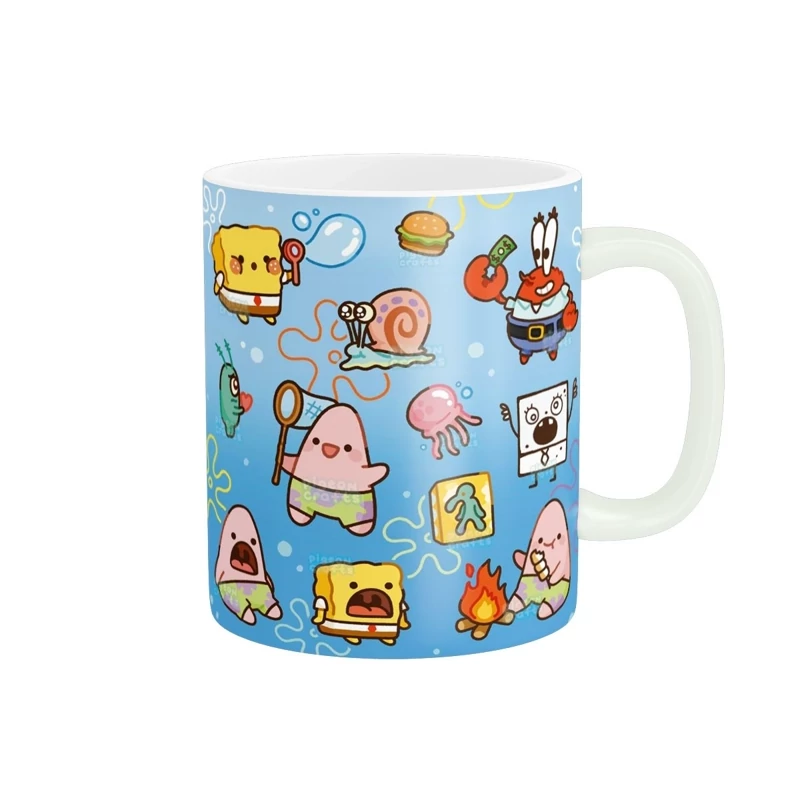 ماگ سرامیکی طرح باب اسفنجی کد232