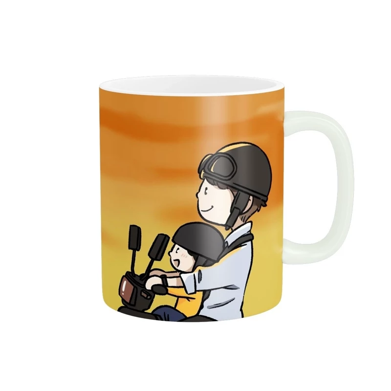 ماگ سرامیکی طرح روز پدر کیوت و فانتزی کد374