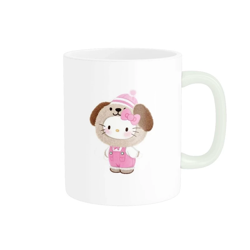 ماگ سرامیکی طرح هلوکیتی کیوت و فانتزی کد633