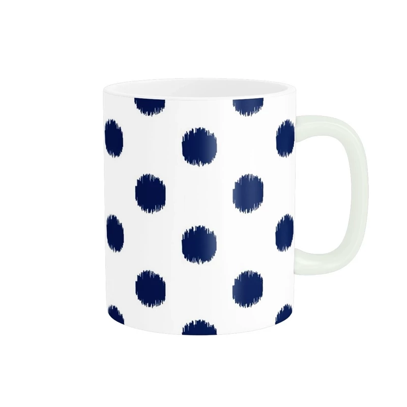 ماگ سرامیکی طرح خال خالی کیوت و فانتزی کد833