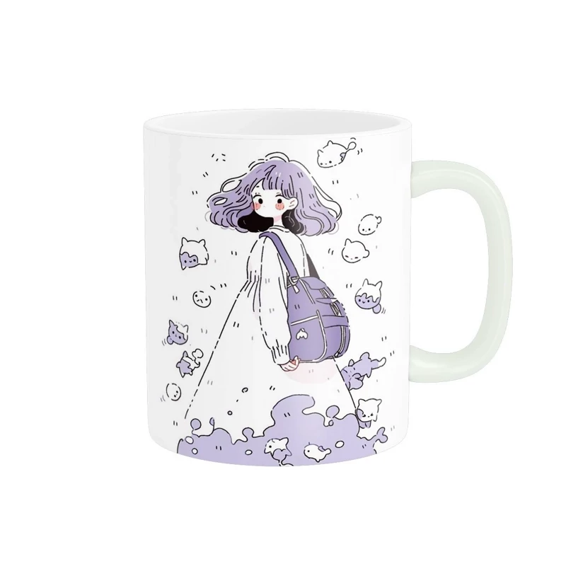 ماگ سرامیکی دخترانه کیوت و فانتزی کد914