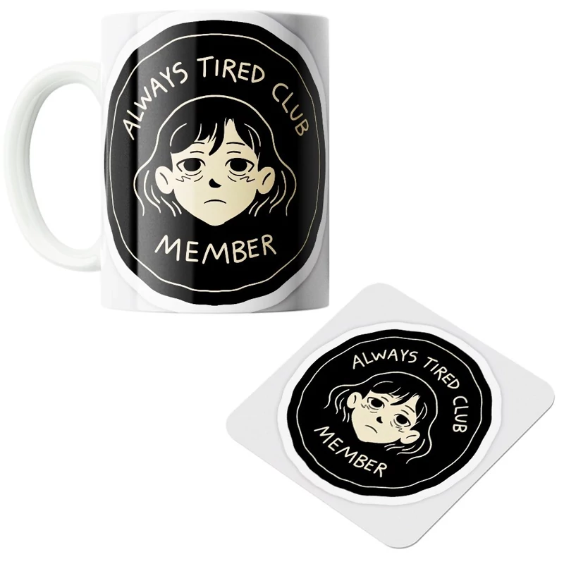 ماگ سرامیکی طرح ترند به همراه زیر لیوانی کد1222